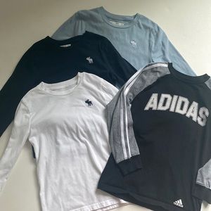 Boys long sleeve shirt lot Abercrombie and Fitch